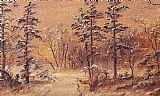 Winter Woodland by Jasper Francis Cropsey